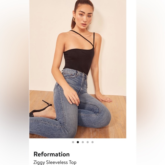 NWT Reformation ziggy sleeveless top size s - Picture 4 of 4